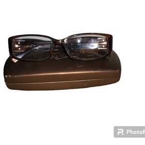 Dereon Eyewear Glasses, Brown,